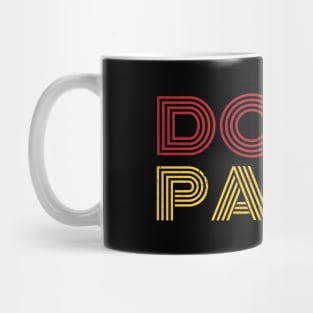 Don't Panic Typographic Mug